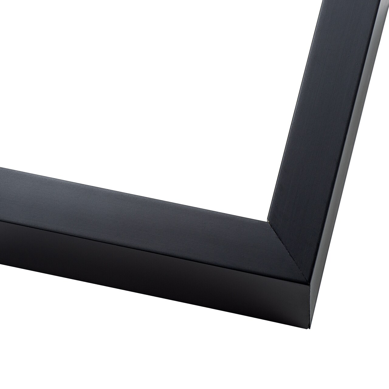 4x5 Flat Picture Frame with UV-Resistant Acrylic & Acid Free Backing, Available in 4 Finishes - Black, Brown, Gold, and Silver